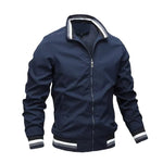 Men's Lightweight Bomber Jacket with a Modern Cut