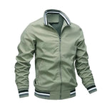 Men's Lightweight Bomber Jacket with a Modern Cut