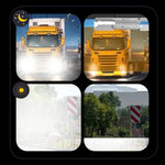 Adjustable Sun Visor Extender for Safe Driving Day and Night