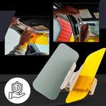 Adjustable Sun Visor Extender for Safe Driving Day and Night