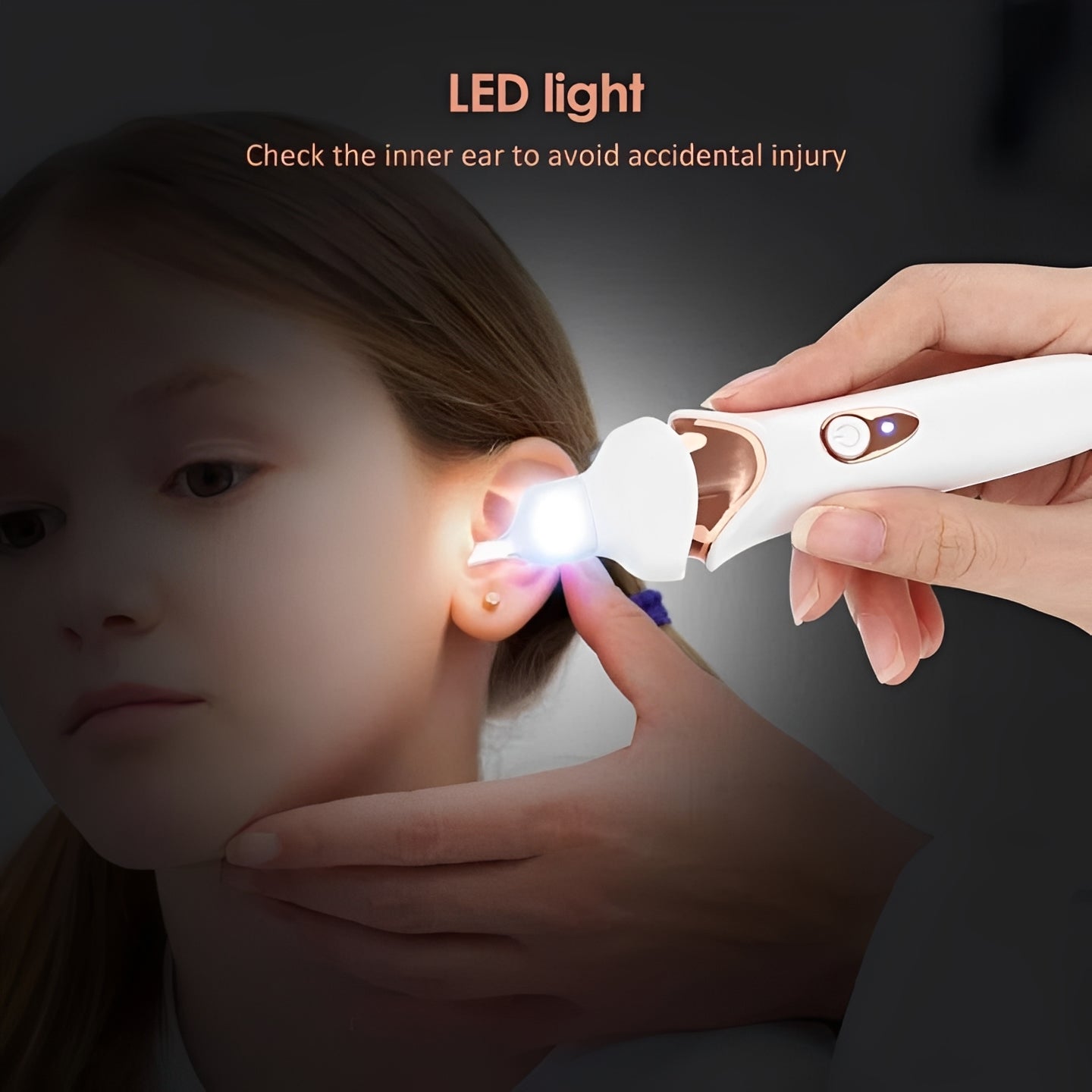 Gentle Ear Cleaner with Vacuum for Effortless Ear Cleaning