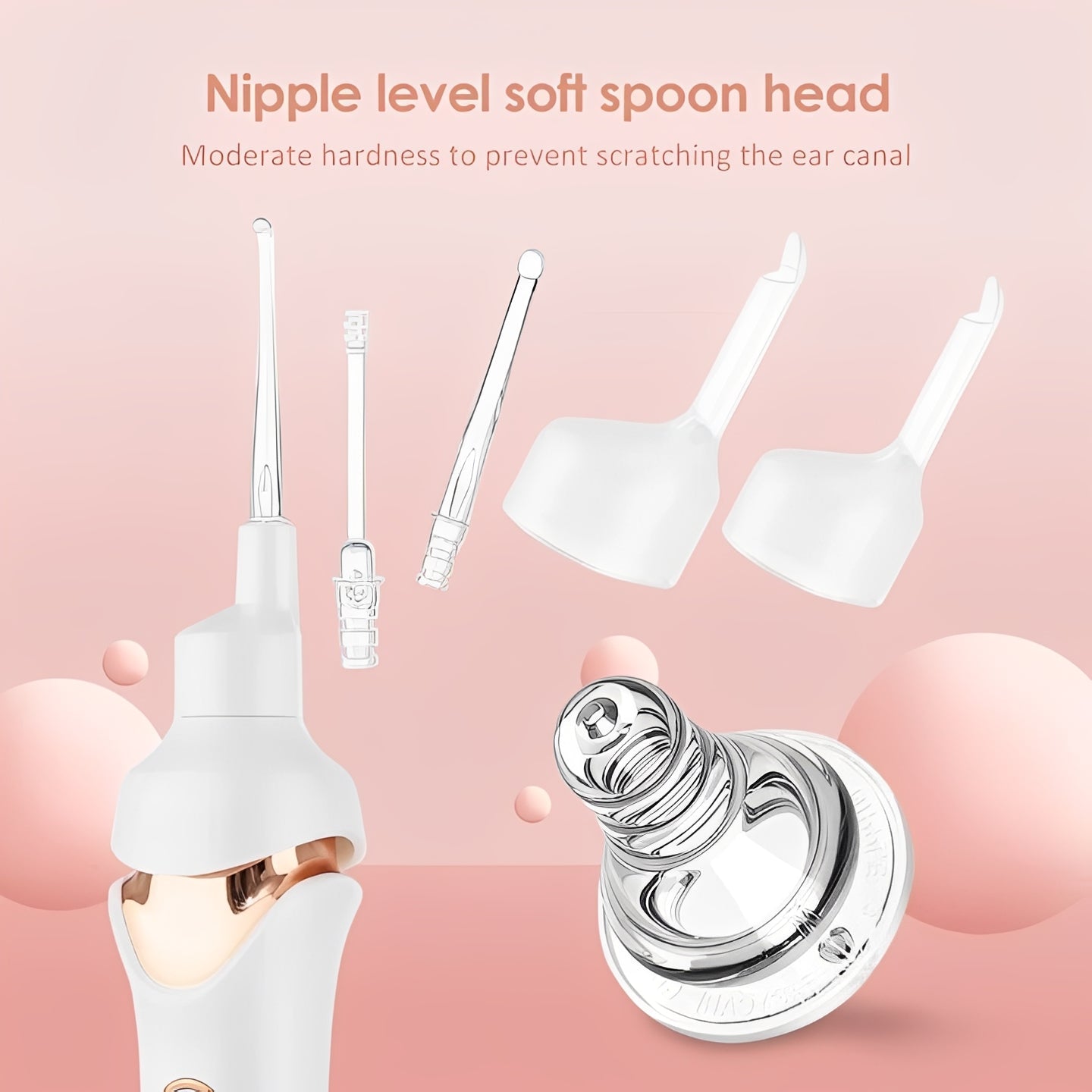 Gentle Ear Cleaner with Vacuum for Effortless Ear Cleaning