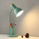 Elegante Tischlampe mit Praktischem Stiftsortierer