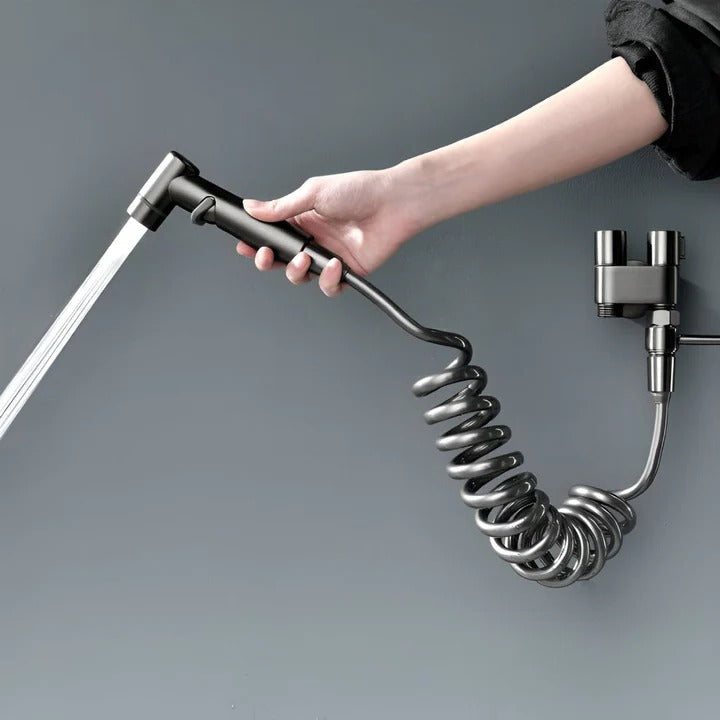 Wall-Mountable Handheld Bidet Sprayer for Optimal Hygiene