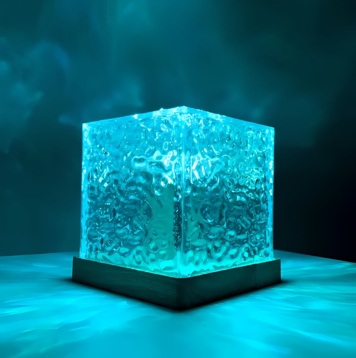 Atmospheric Water Wave Projection Lamp with Remote Control, 16 Colors