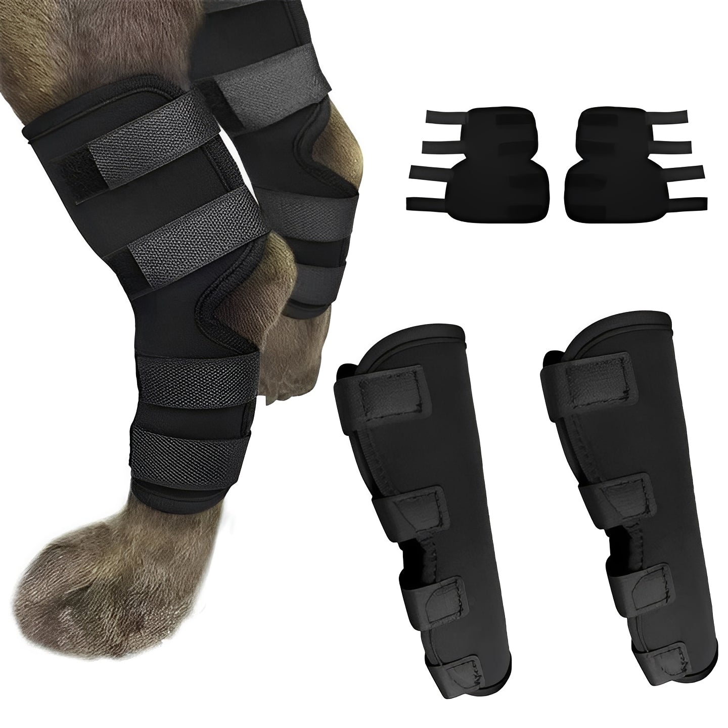 Verstellbare Hundebeinschiene für optimale Unterstützung