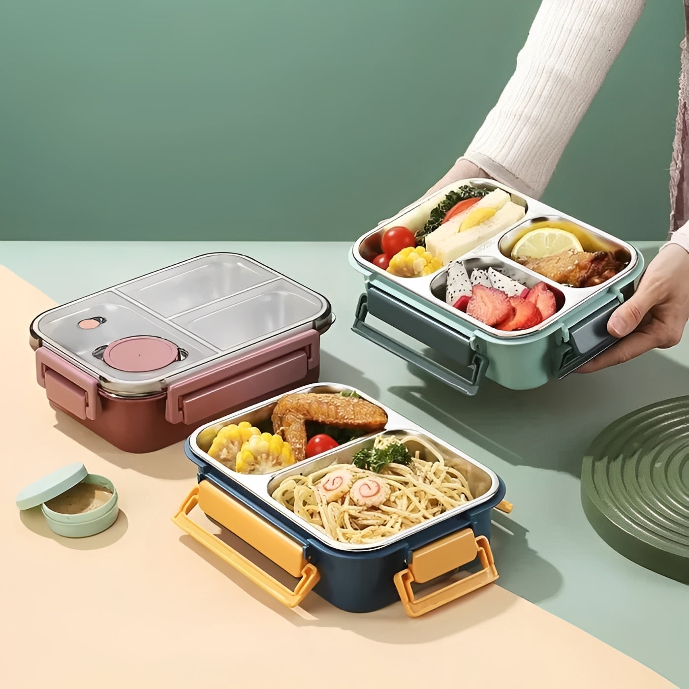 Thermo-Lunchbox mit Vakuumversiegelung für Heiße Speisen
