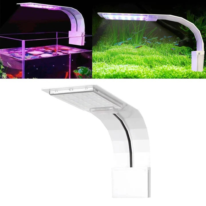 Schlanke LED-Beleuchtung für Aquarien und Pflanzen