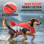 Sichere Schwimmweste für Hunde mit Auftriebshilfe