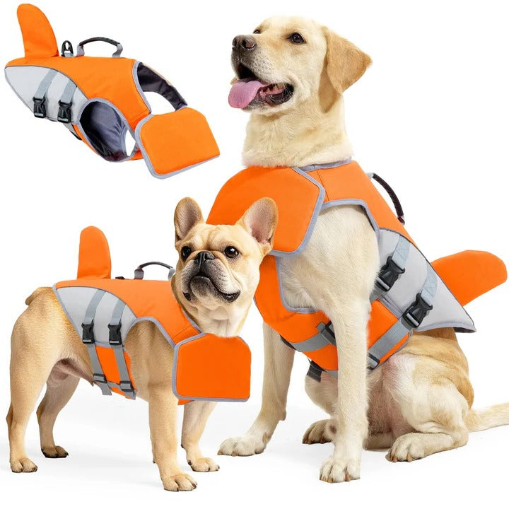 Sichere Schwimmweste für Hunde mit Auftriebshilfe