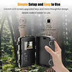 1080P Trail Camera with Night Vision and Fast Trigger Speed