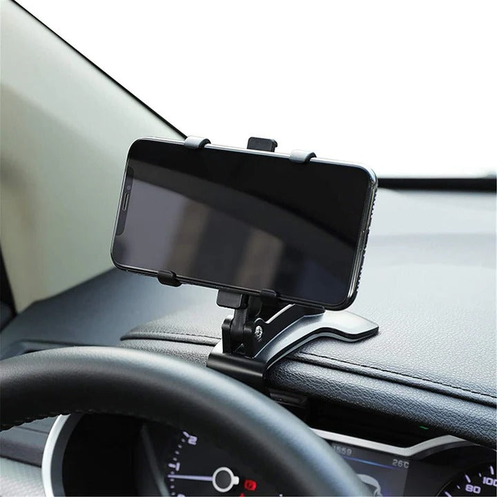 Smartphone Holder for Cars with 360-Degree Rotation
