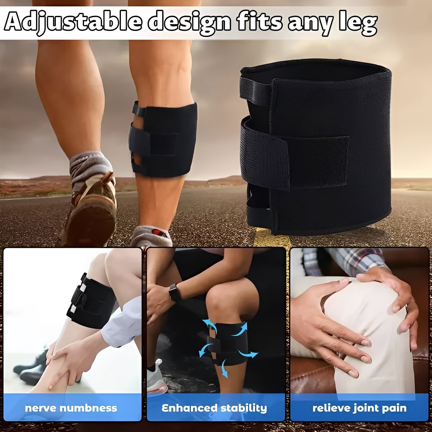 Verstellbare Kompressionsbandage für Ischiasschmerzen
