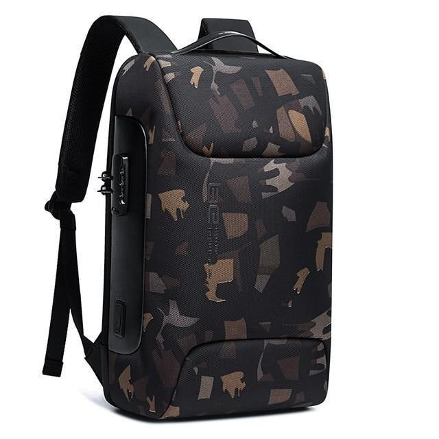 Waterproof Travel Backpack with Anti-Theft Compartments