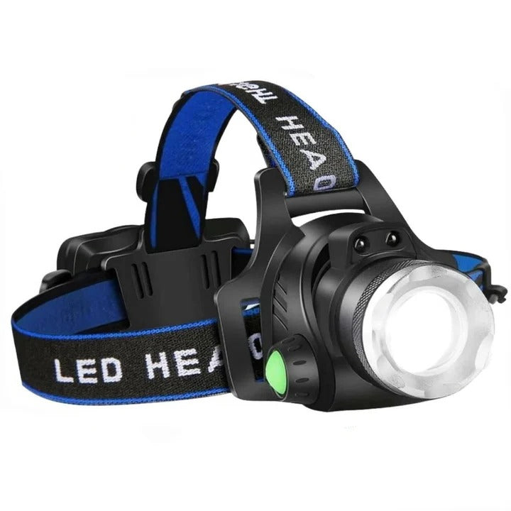 Wiederaufladbare LED Stirnlampe für freihändiges Arbeiten