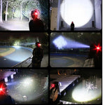 Wiederaufladbare LED Stirnlampe für freihändiges Licht
