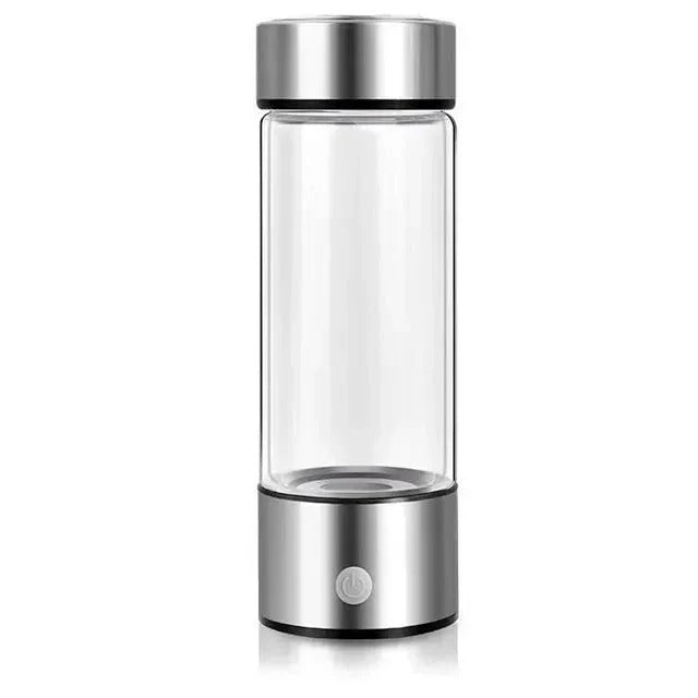 Portable hydrogen water bottle for home and on the go