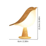 Vogel-förmige Tischlampe mit Farbwechsel-Funktion