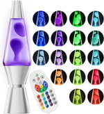 Colorful Lava Flow Lamp with Remote Control