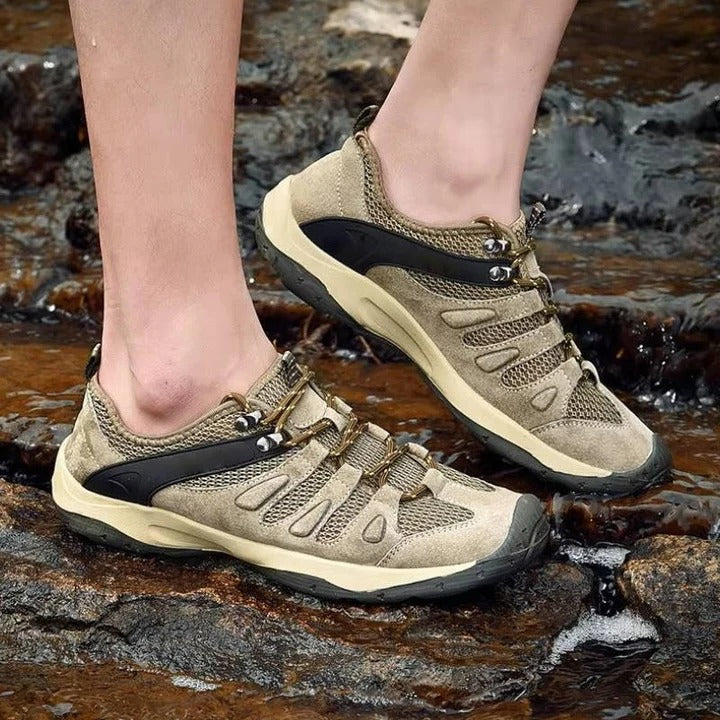 Damen Wanderstiefel mit Wasserdichtem Schutz und Rutschfester Sohle