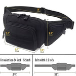 Praktische Gürteltasche mit verstecktem Fach für Reisen