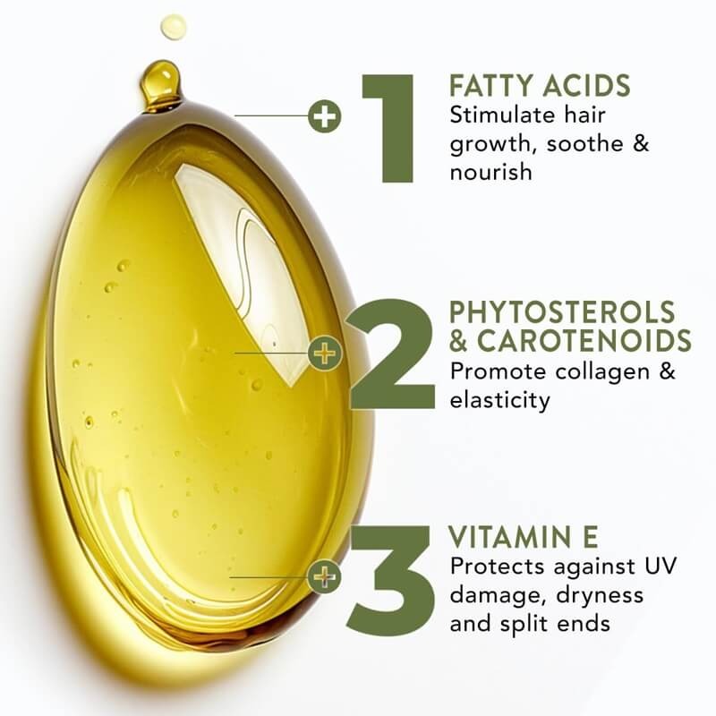 Moisturizing Hair Oil with Rosemary and Vitamin E