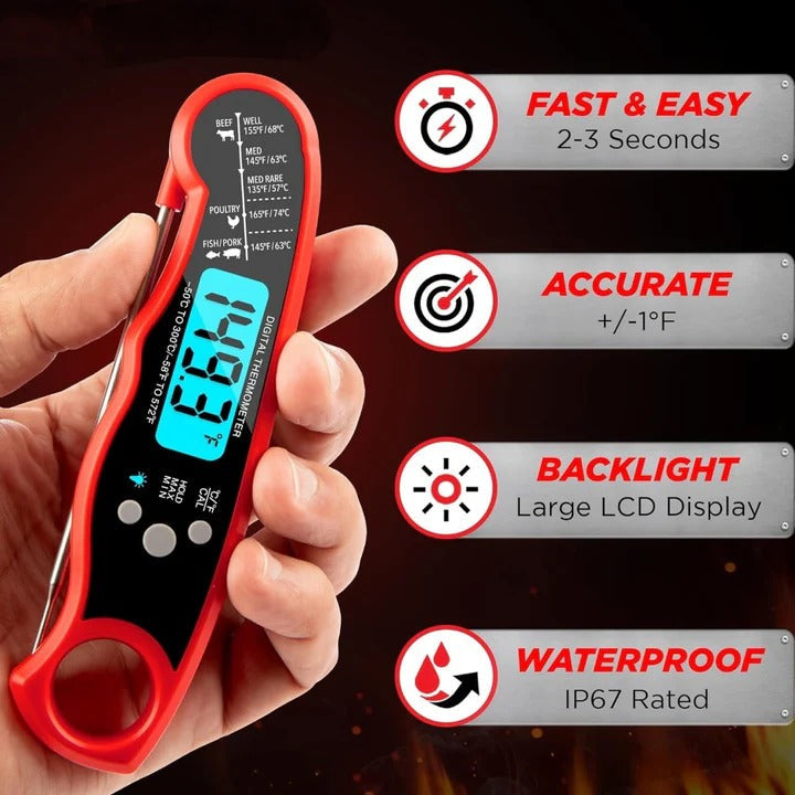 Precise Digital Meat Thermometer for Perfect Cooking