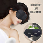 Rechargeable Heated Eye Mask for Relaxation and Sleep Aid