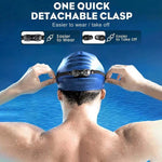 Schwimmbrille mit Anti-Beschlag und Weitwinkel-Gläsern