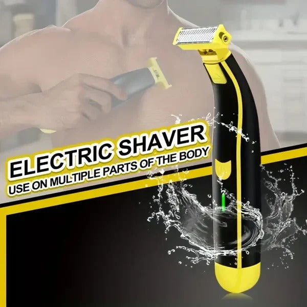 Rechargeable Shaver and Trimmer for Men – Wet and Dry Use