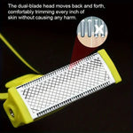 Rechargeable Shaver and Trimmer for Men – Wet and Dry Use