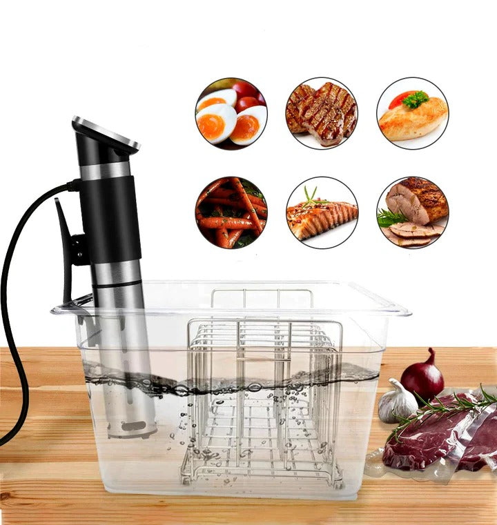 Precision Sous Vide Container with Lid for Optimal Cooking