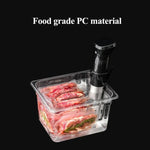 Precision Sous Vide Container with Lid for Optimal Cooking