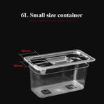 Precision Sous Vide Container with Lid for Optimal Cooking