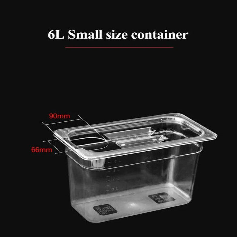 Precision Sous Vide Container with Lid for Optimal Cooking