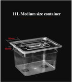 Precision Sous Vide Container with Lid for Optimal Cooking