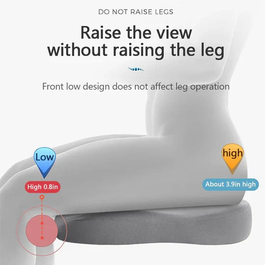 High-Quality Car Cushion for Better Visibility and Comfort