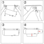 Verstellbarer Sonnenschutz-Extender für Auto-Frontscheibe