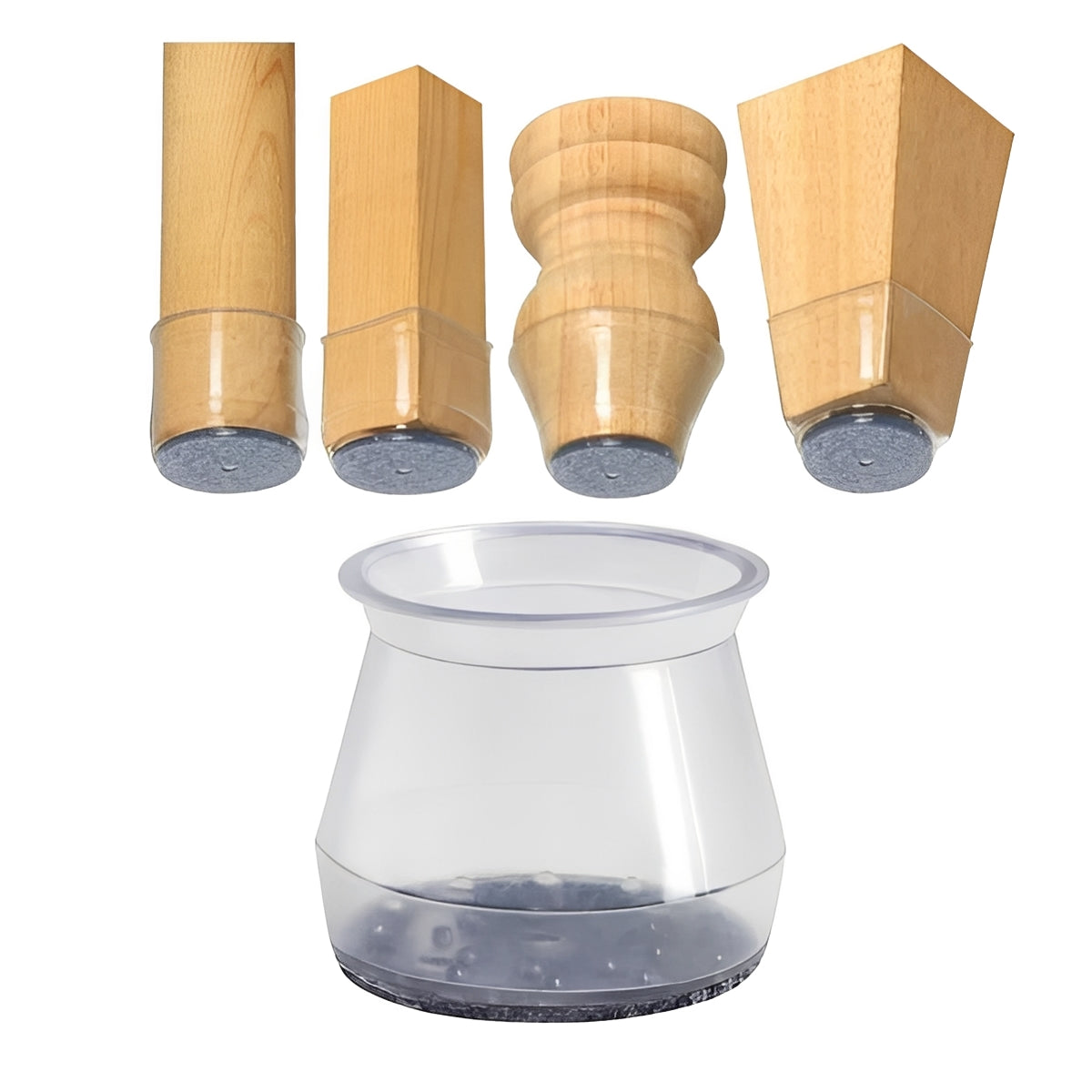 Furniture Leg Protectors – Set of 8 for Perfect Protection