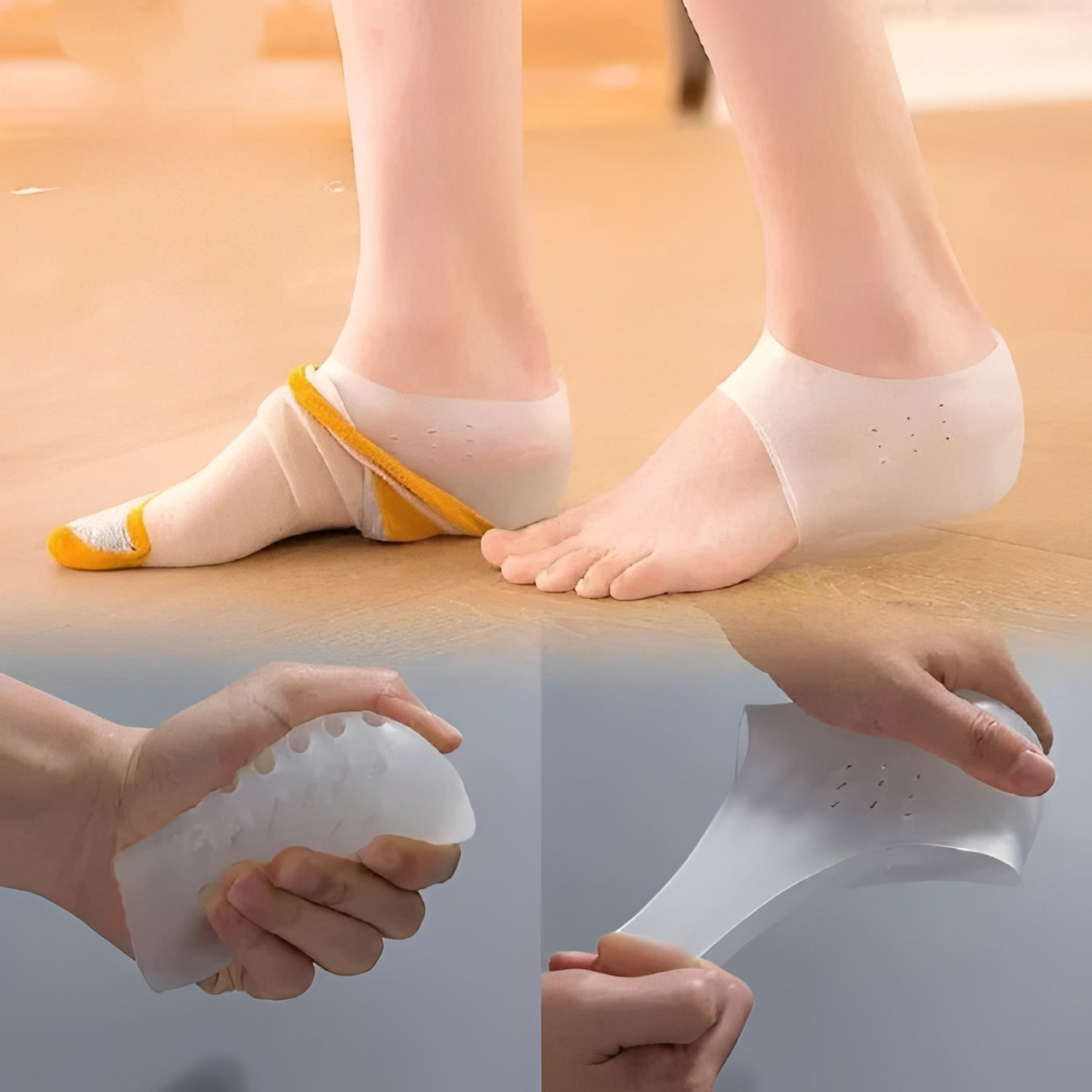 Höhenverstellbare Einlegesohlen für Sneakers und elegante Schuhe