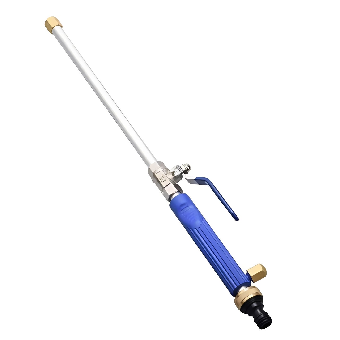 High-pressure cleaner for effortless cleaning, 8m reach, brass connection