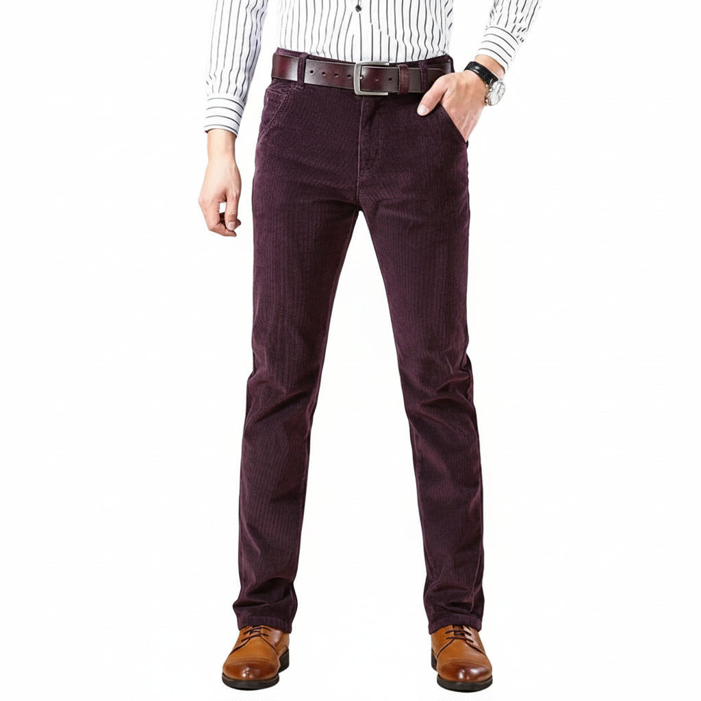 Men's Stretch Corduroy Trousers for Every Occasion