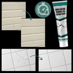 Ceramic surface repair with filler paste