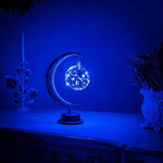 Comfortable 3D Moon Lamp with Detailed Surface Design