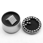 Magnetisches Konstruktionsspielzeug mit flexiblen Verbindungsstäben