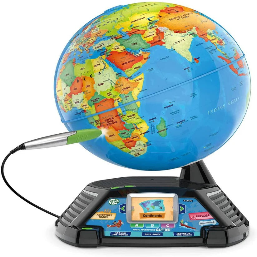 Interactive Learning Globe with LCD Screen and Pen