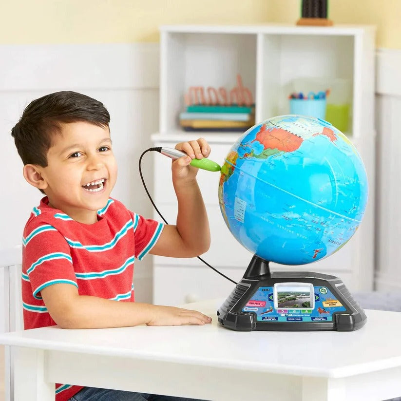 Interactive Learning Globe with LCD Screen and Pen