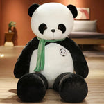 Giant Panda Plush Toy with Customizable Filling System