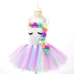 Girls' Tulle Dress with Matching Headband for Special Occasions