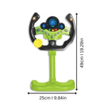 Interactive game controller with lights and sounds for children